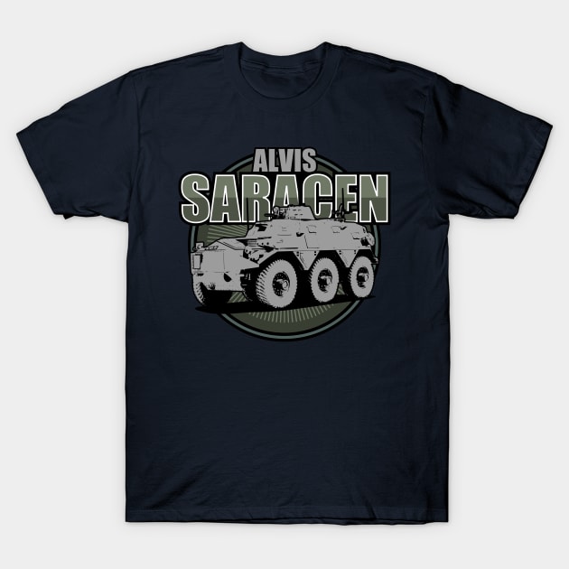 Alvis Saracen T-Shirt by Firemission45